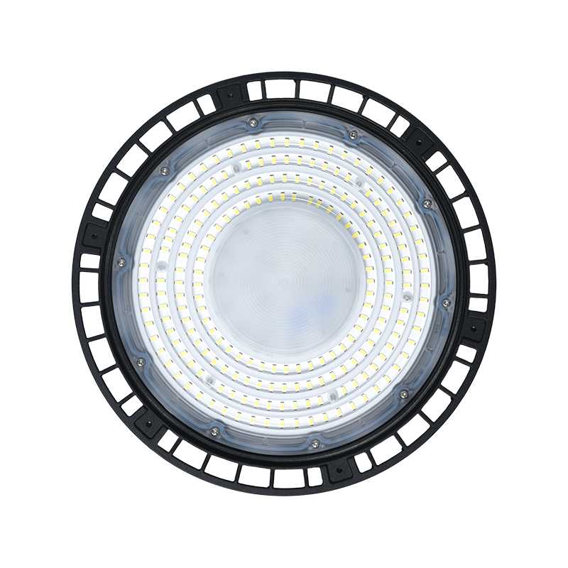 PY-LED916PAC-150W Solas Ard-Bhá Alúmanam Teilgthe